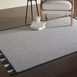 Alfombra con bordes contemporáneos Stone & Beam