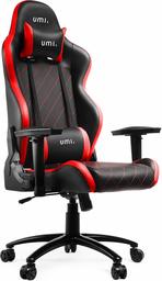 Umi Essentials Silla Gaming Silla para Computadora Silla Ejecutiva Silla de Oficina Giratoria de Cuero Sintético Silla d